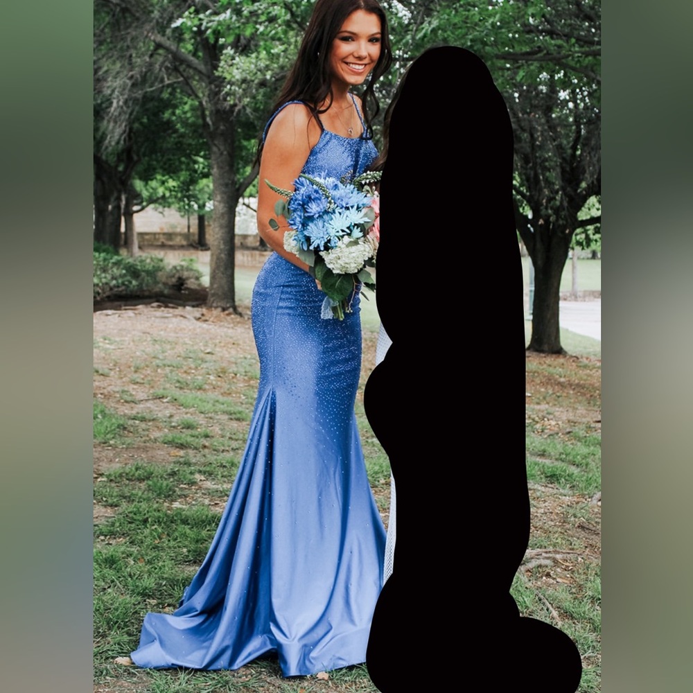 Blue Amarra size 0 formal dress